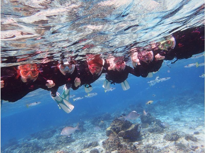 【沖縄／恩納村／青の洞窟／シュノーケリング／体験ダイビング】お得なセット♪カメラ撮影付き♪安心の少人数制♪当日予約OK♪の紹介画像