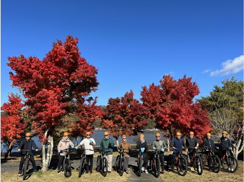 【야마나시・야마나카코～오시노 핫카이】일본인 최초 툴! 이마나카 다이스케 씨와 달린다! 가을의 야마나카코·오시노 핫카이 그룹 라이드【초보자 대환영! 】の紹介画像