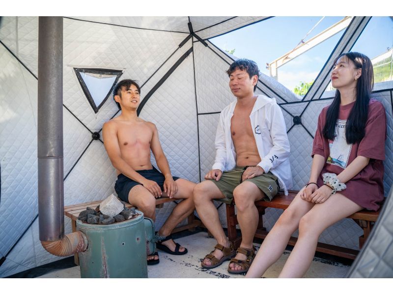 【アップデート完了】アウトドア制覇！サウナ×焚火×BBQ×ドラム缶風呂×キャンプ×海水プールプランの紹介画像