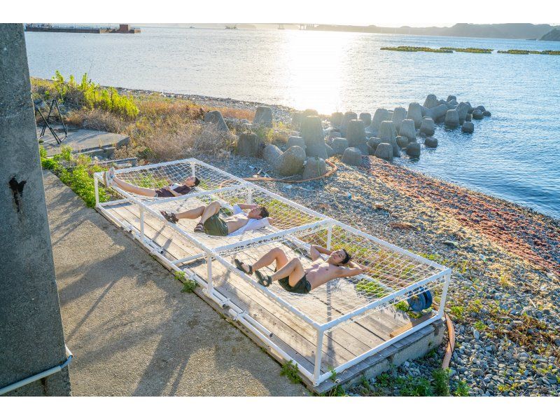 【アップデート完了】アウトドア制覇！サウナ×焚火×BBQ×ドラム缶風呂×キャンプ×海水プールプランの紹介画像