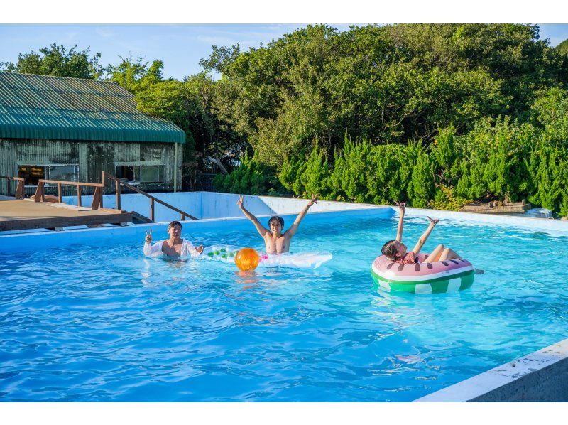 【アップデート完了】アウトドア制覇！サウナ×焚火×BBQ×ドラム缶風呂×キャンプ×海水プールプランの紹介画像