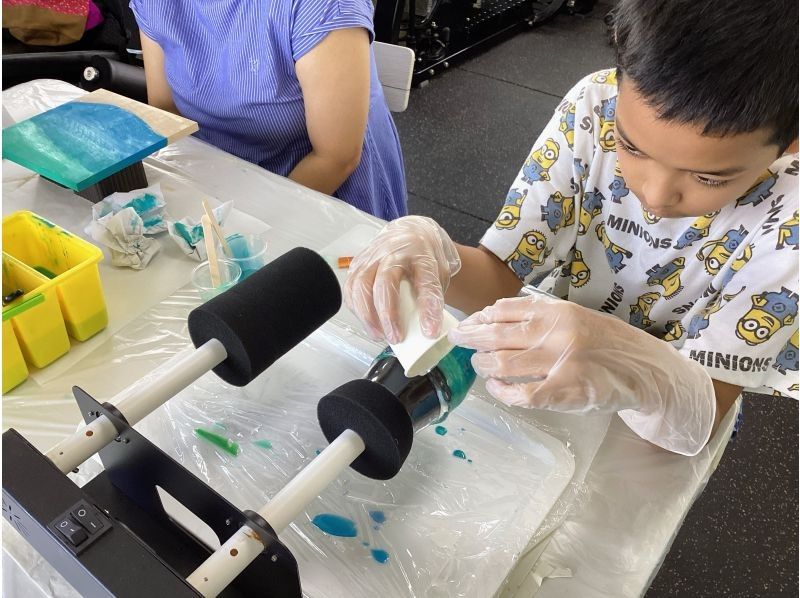 [Okinawa, Uruma City/Resin Art] ★Monday to Saturday Afternoon Only Recommended Plan★ Ocean Glass/Wave Resin Glass Making♪ Perfect for your spare time while sightseeing in Uruma City♪の紹介画像