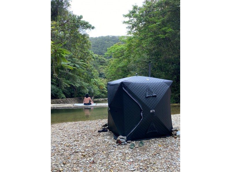 【오키나와 얀바루】 궁극의 토토이 휴가! 텐트 사우나 플랜의 열기와 자연의 물욕에 다이브!の紹介画像