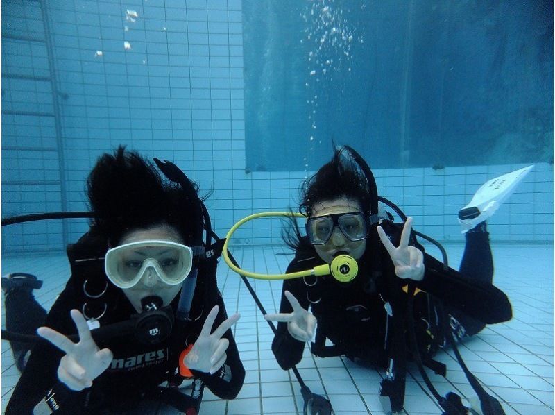 [Chiba] A 2-night, 2-day stay in Izu, leaving after work at night. "Diving license course 2 (3) days"の紹介画像