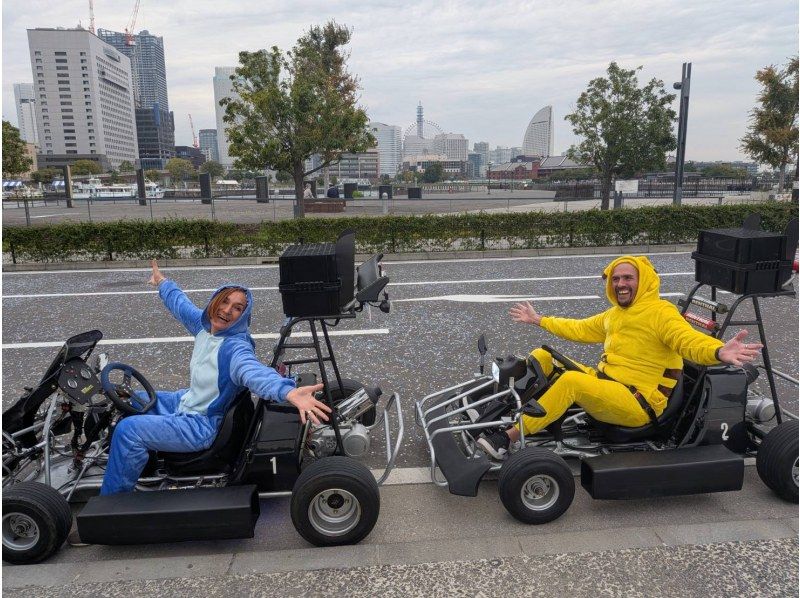 [Kanagawa/Yokohama] Amazing night view! "Go-kart 30-minute experience tour" Tour of tourist attractions, great photo opportunities, safe and secure guide includedの紹介画像