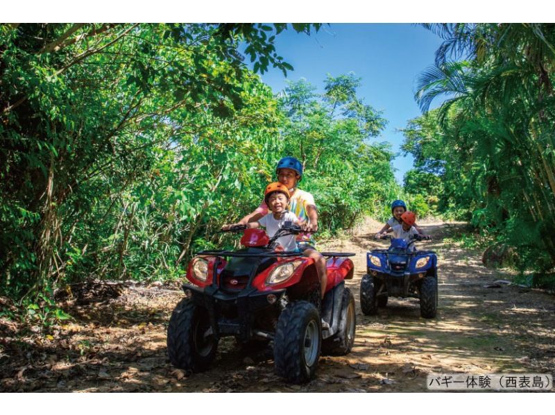 【バギー体験2島めぐり】西表島バギー体験と由布島＜約6時間／昼食付／E-2B＞の紹介画像