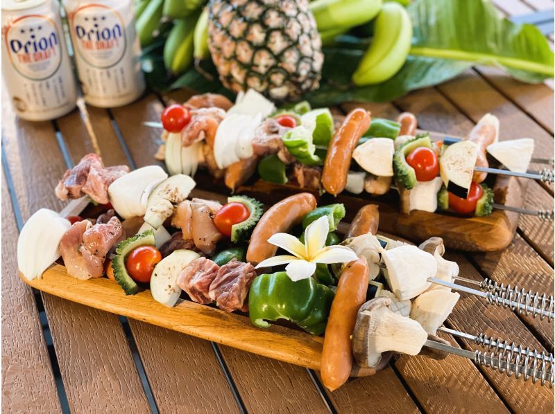 【石垣島/持ち込みBBQ】他に無い！絶景オーシャンビュー！本格グリルで好きな食材持ち込みOKプラン♪ソフトドリンク付き！たっぷり2時間♪の紹介画像