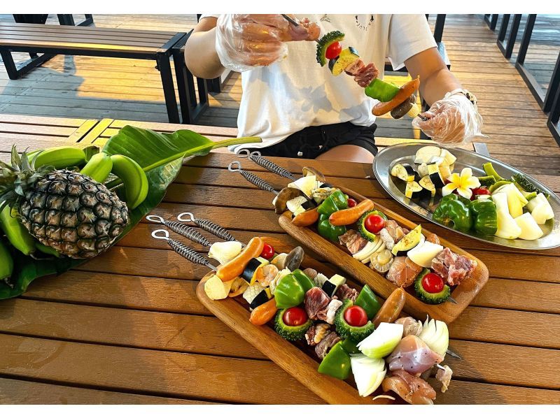 【石垣島/自備燒烤】獨一無二的套餐，坐擁壯麗海景！自備食材，享受完整的烤肉體驗。包含軟飲！の紹介画像