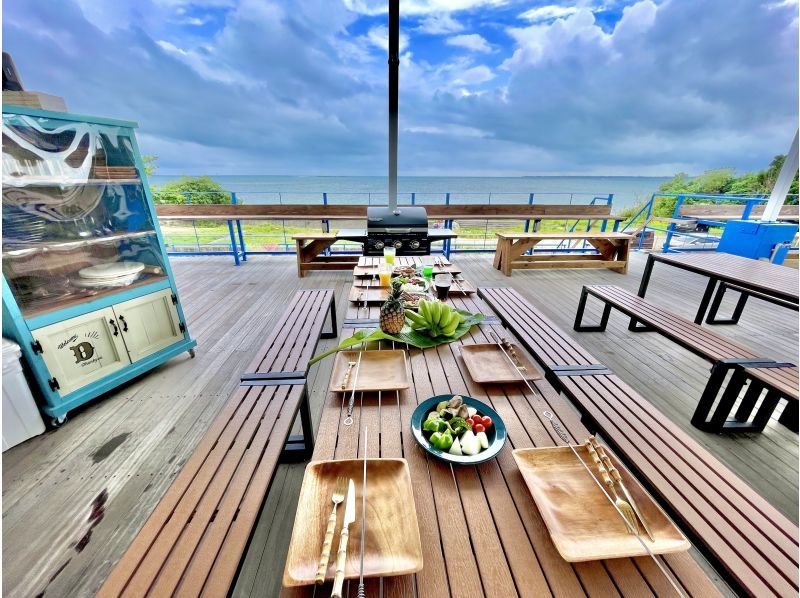 【石垣島/持ち込みBBQ】他に無い！絶景オーシャンビュー！本格グリルで好きな食材持ち込みOKプラン♪ソフトドリンク付き！たっぷり2時間♪の紹介画像