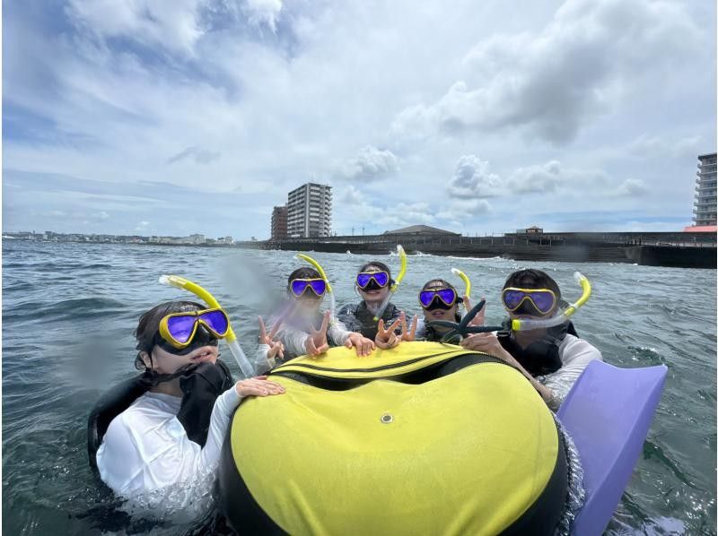 <十一月限定优惠>【冲绳北部，本部～濑底岛～民那岛，偏远岛屿浮潜】全县最清澈的海水！偏远岛屿2小时浮潜体验の紹介画像