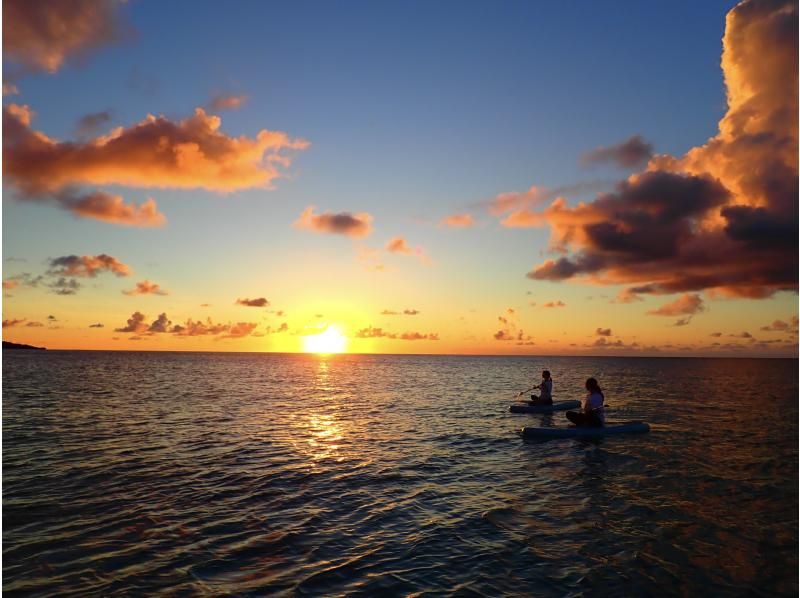 宮古島《お得に楽しもう！》【サンセットSUPツアー】★当日予約OK！★撮影データ無料！の紹介画像
