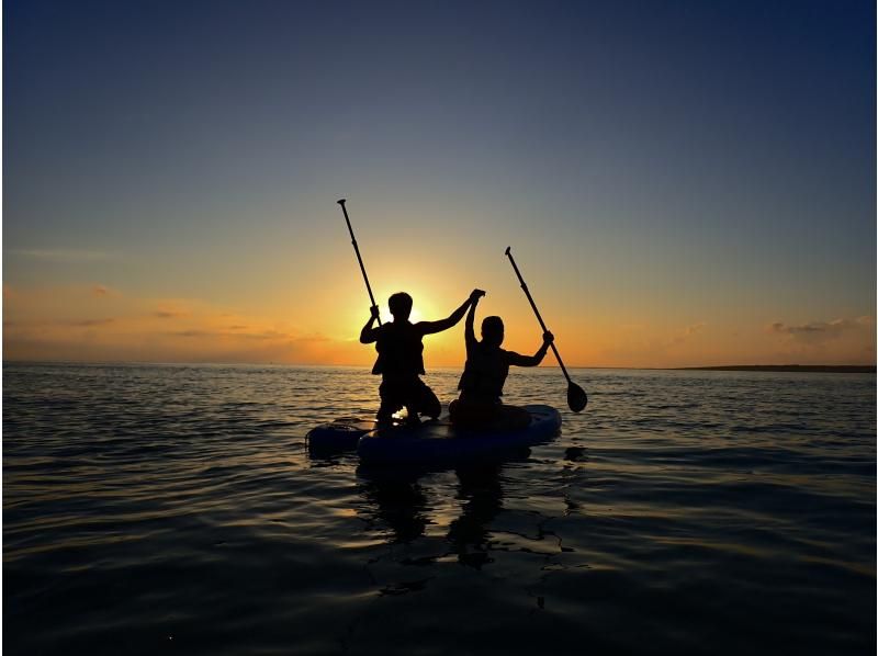 宮古島《お得に楽しもう！》【サンセットSUPツアー】★当日予約OK！★撮影データ無料！の紹介画像