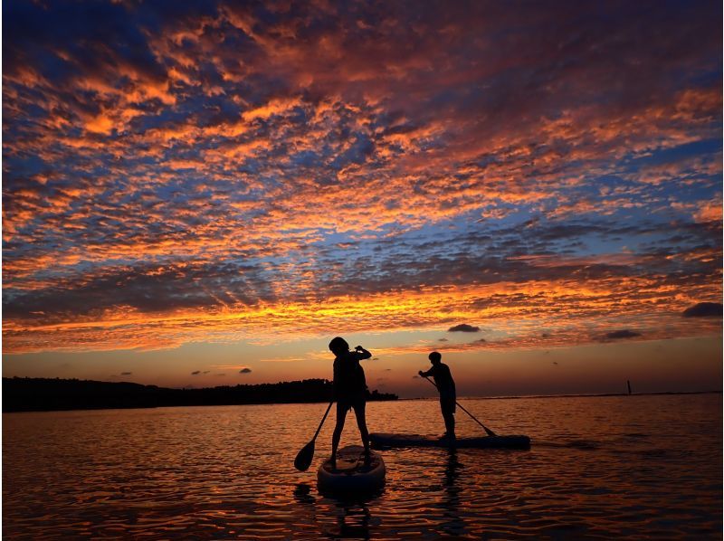 宮古島《お得に楽しもう！》【サンセットSUPツアー】★当日予約OK！★撮影データ無料！の紹介画像