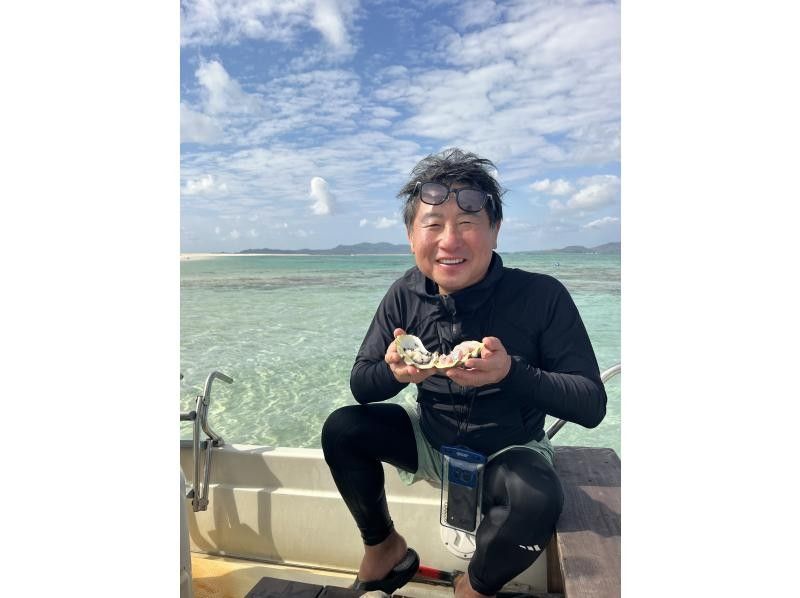 [โอกินาว่า คุเมจิมะ] นักท่องเที่ยวขาประจำที่ได้รับความนิยมสูงสุด: ลิ้มรสปลาสดๆ! สัมผัสประสบการณ์ทัวร์กับชาวประมง!の紹介画像