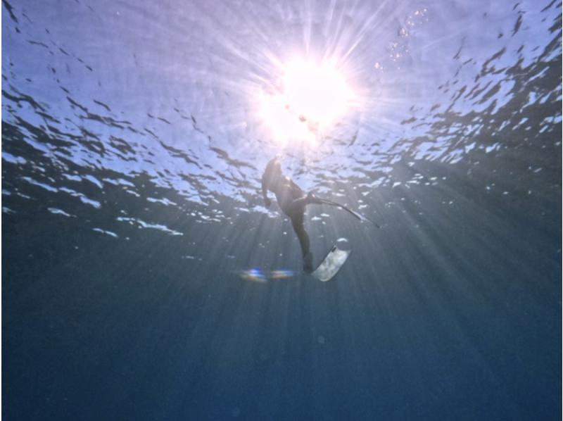 【沖縄・半日・送迎あり】水中写真・動画プレゼント！☆お1人様も大歓迎☆初心者向けスキンダイビングの紹介画像