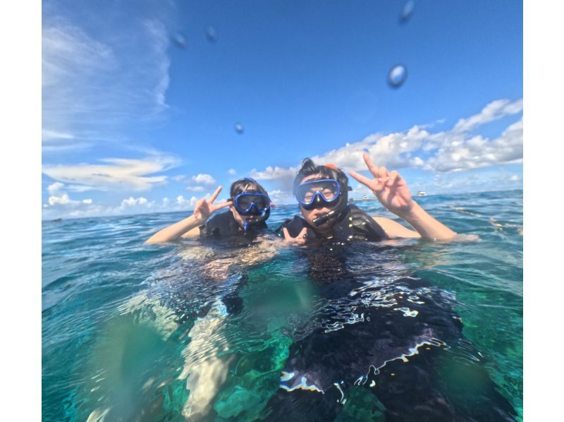【那覇発・半日】海ガメシュノーケリング★透明度30m以上★快適！ボートで行く慶良間諸島★ウミガメと泳ごうツアーの紹介画像