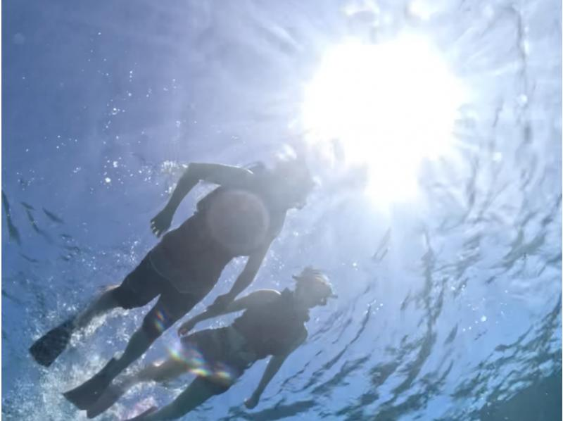 【那覇発・半日】海ガメシュノーケリング★透明度30m以上★快適！ボートで行く慶良間諸島★ウミガメと泳ごうツアーの紹介画像