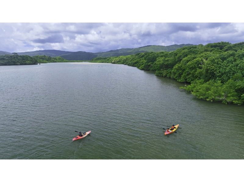 【カヌー体験2島めぐり】西表島ちょっぴりカヌー体験と由布島＜約6時間／昼食付／E-4C＞の紹介画像