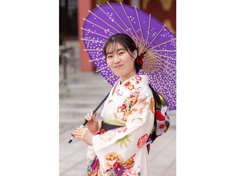 Tokyo: Haneda Airport Shrine Tour and Photoshoot in Kimonoの紹介画像