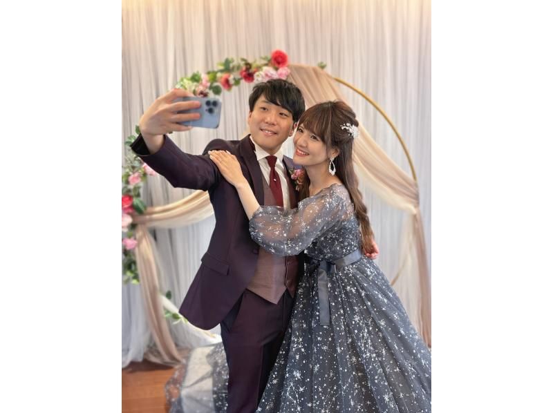 【東京・五反田】12月限定カップルプラン　ドレス＆タキシード試着体験！の紹介画像