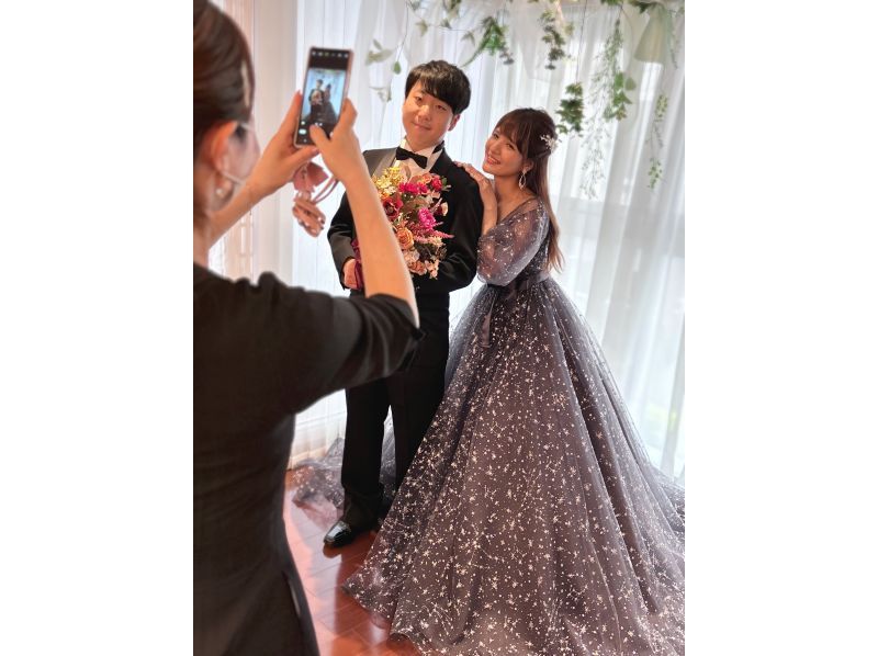 【東京・五反田】12月限定カップルプラン　ドレス＆タキシード試着体験！の紹介画像