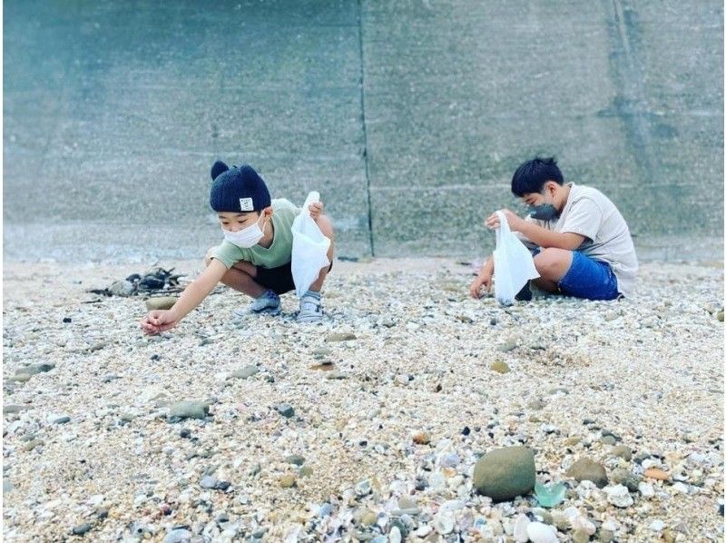 【宮崎県・日南】＜ビーチコーミング&キャンドル作りチャレンジ＞潮の杜集合：ビーチコーミングで探そう！学ぼう！完成させよう！の紹介画像