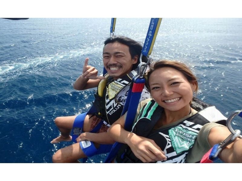 【1000円割引◇12歳～OK】青の洞窟ダイビング＆パラセーリング【期間限定】の紹介画像