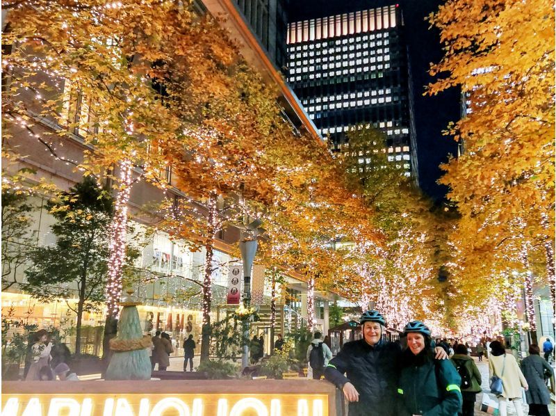 【東京・23区内】クリスマス期間限定！ ガイド選りすぐりのスポットを電動アシスト自転車で巡るイルミネーションツアーの紹介画像