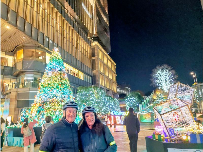 【東京・23区内】クリスマス期間限定！ ガイド選りすぐりのスポットを電動アシスト自転車で巡るイルミネーションツアーの紹介画像