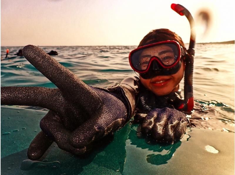 【那覇・糸満】直前予約OK☆朝活しよう！ウミガメと早朝シュノーケリング♪ウミガメ遭遇率高めだよ♪の紹介画像