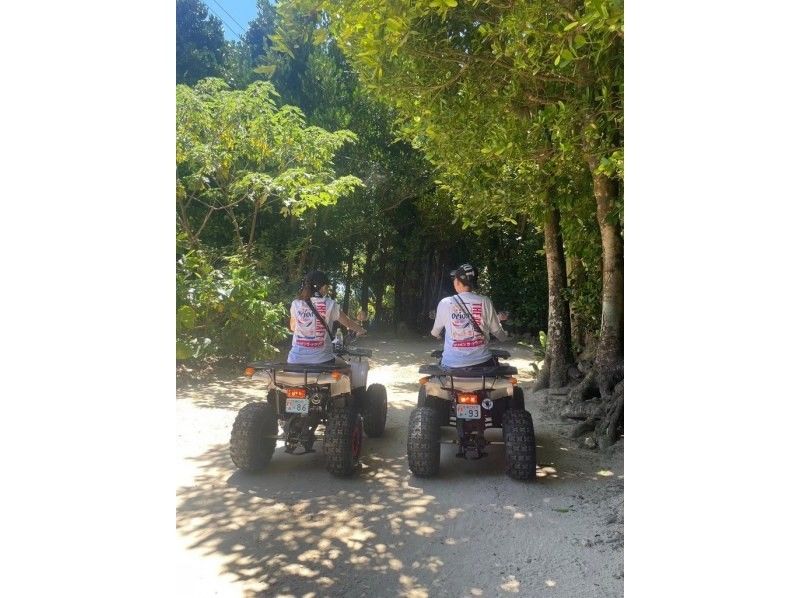 冬限定特別プラン！！【沖縄・今帰仁村】仲間と一緒に普通自動車免許で乗れる4輪バギー（一人乗り）で駆け抜けよう！ 〈2時間プラン〉の紹介画像