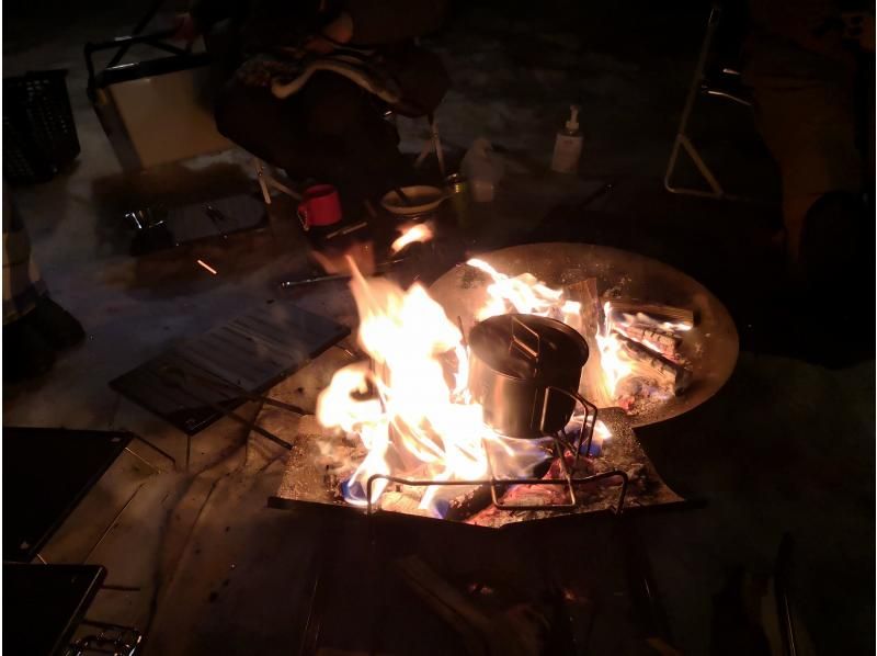 [Akita, Shirakami-Sanchi] Winter camping at Seiryu Site ★ Hot springs, waterfalls, and delicious food! ★の紹介画像