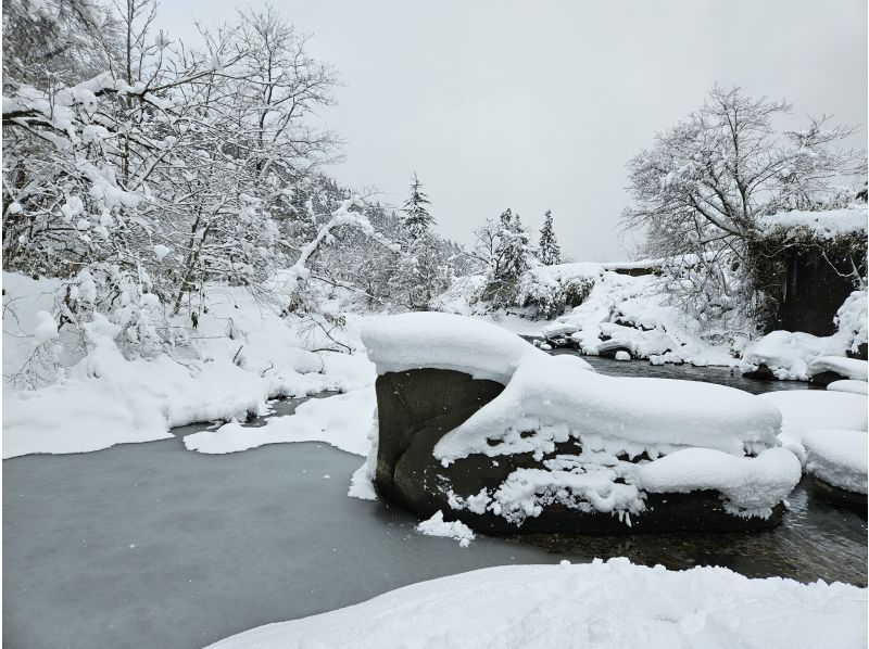 [Akita, Shirakami-Sanchi] Winter camping at Seiryu Site ★ Hot springs, waterfalls, and delicious food! ★の紹介画像