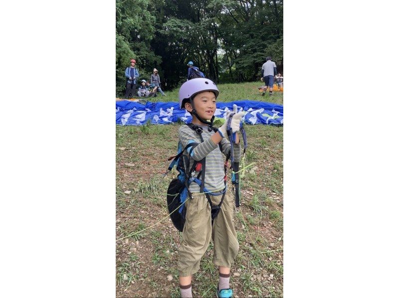 【埼玉県・ときがわ町】親子でパラグライダー半日体験！の紹介画像