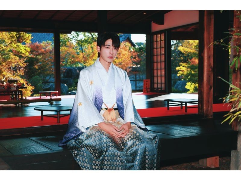 サムライ着物紋付（武士服）の紹介画像