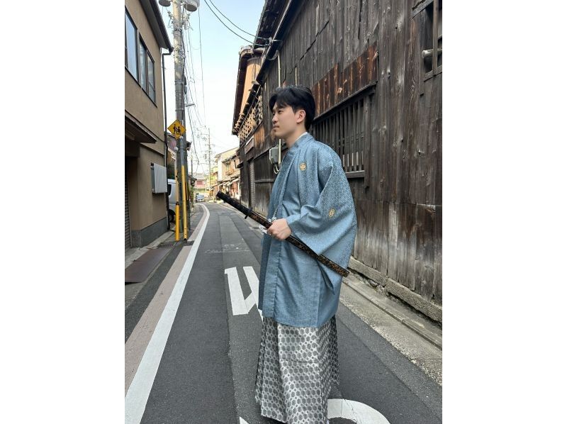 サムライ着物紋付（武士服）の紹介画像