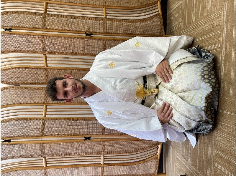 サムライ着物紋付（武士服）の紹介画像