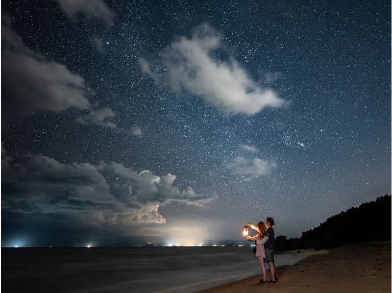 【沖縄・古宇利島】星降る夜に満天の星空を素敵な思い出に〜星空フォトツアー〈ライト〉の紹介画像