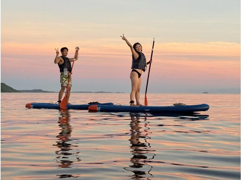 [Miyakojima - Private Rental] Relax and unwind on a quiet morning sunrise SUP tour! 《Free photos and videos included》の紹介画像