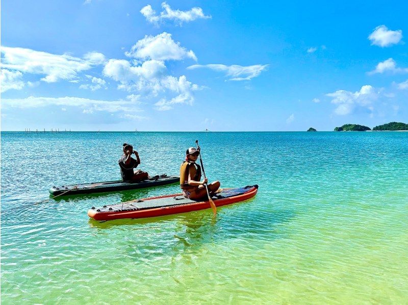 [Okinawa, Naha] SUP experience tour. Even beginners can feel at ease! Elementary school students and above can participate!の紹介画像