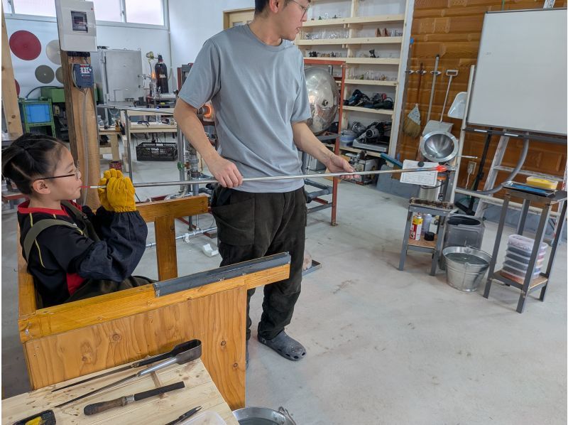 [Hokkaido, Otaru] Glassblowing experience - Have fun ♪ Make your own original glass!の紹介画像