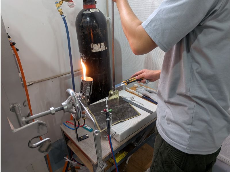 [Hokkaido, Otaru] Glassblowing experience - Have fun ♪ Make your own original glass!の紹介画像