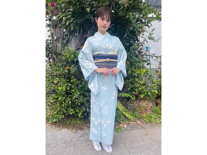 【沖縄・那覇】着物レンタルプラン！《訪問着・小紋》の紹介画像