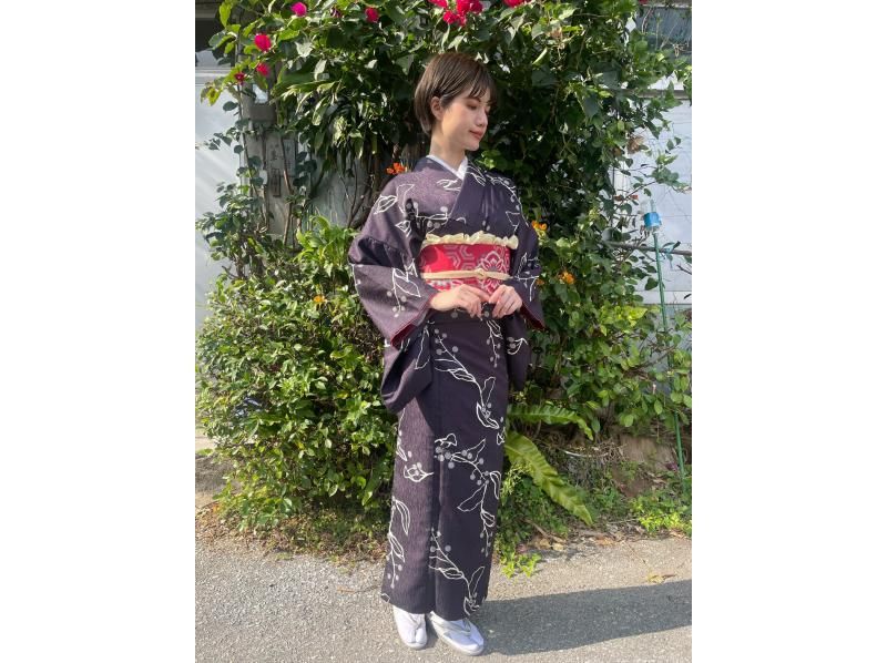 【沖縄・那覇】着物レンタルプラン！《訪問着・小紋》の紹介画像
