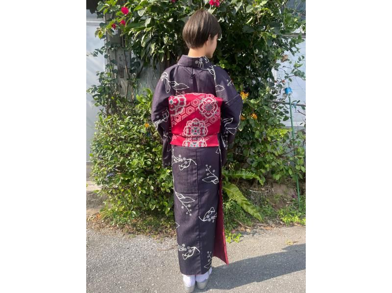 【沖縄・那覇】着物レンタルプラン！《訪問着・小紋》の紹介画像