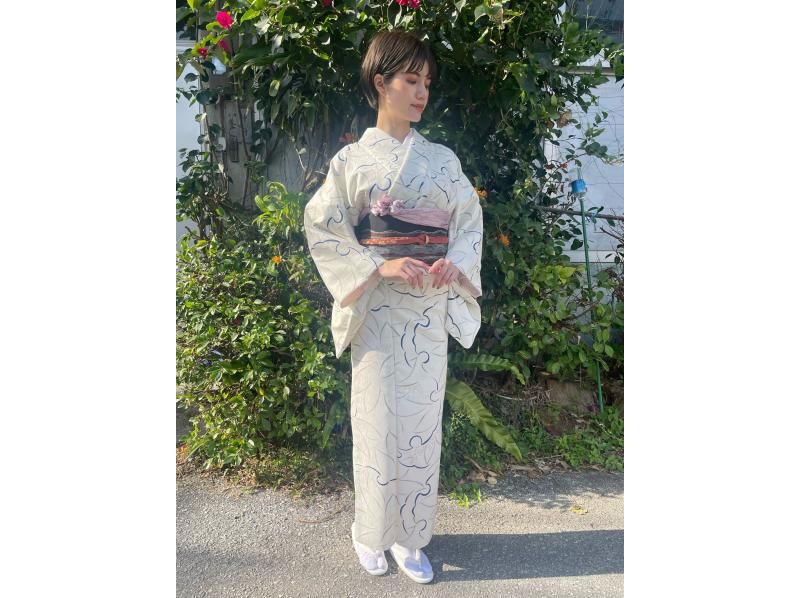 【沖縄・那覇】着物レンタルプラン！《訪問着・小紋》の紹介画像