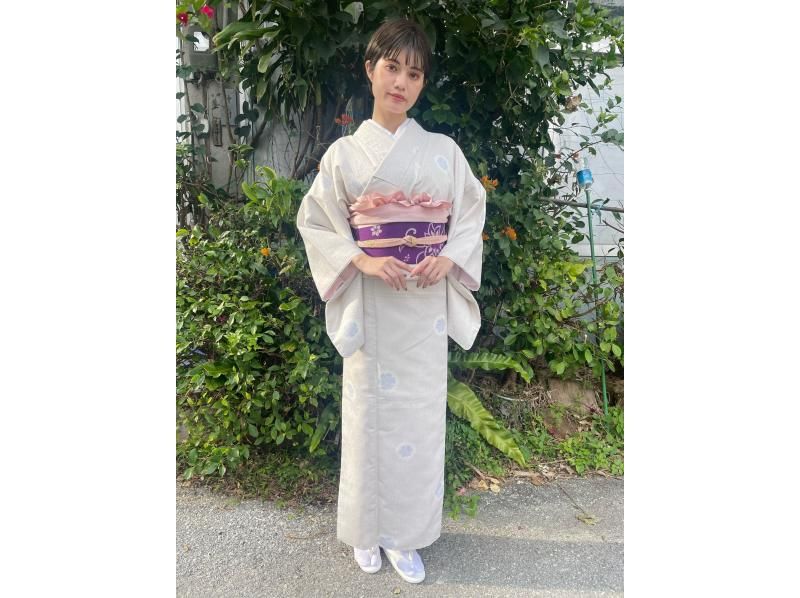 【沖縄・那覇】着物レンタルプラン！《訪問着・小紋》の紹介画像