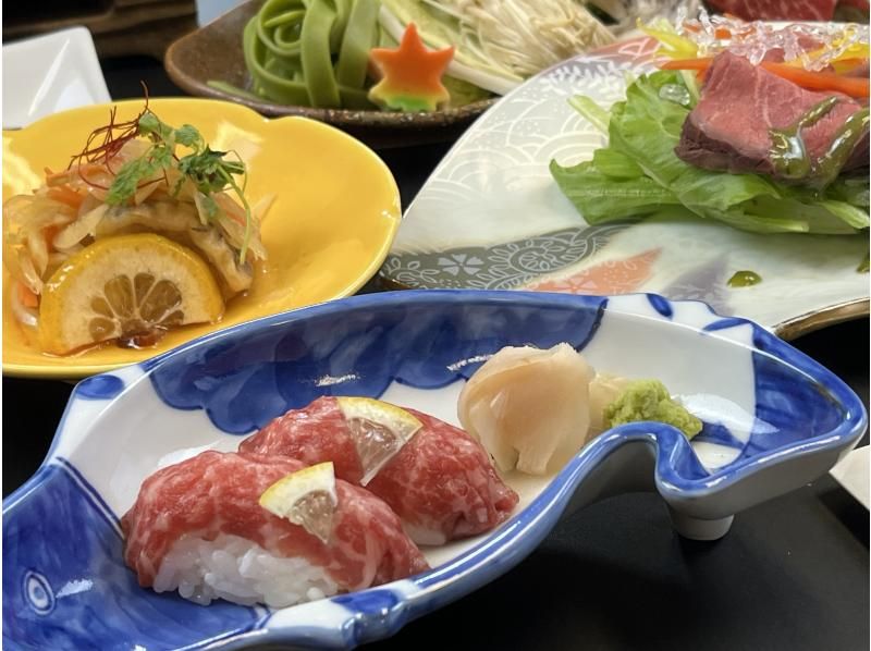 [Akita, Kakunodate, Lake Tazawa] Festival Stage "This is Akita" + Meal (Nishiki Beef Set Meal "Ushizanmai") + Hot Spring Bathの紹介画像
