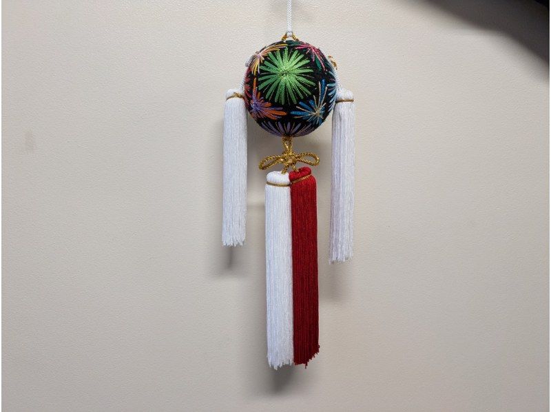 【秋田・由利本荘】民芸・工芸品　三方の房が彩る！！「本荘ごてんまり」制作体験！！の紹介画像