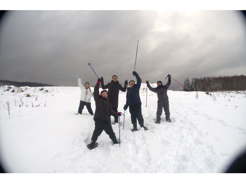 【홋카이도 후라노】 후라노 스노우 슈 하이킹 투어 투어の紹介画像